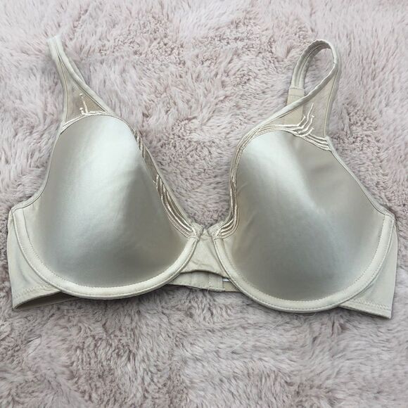 Wacoal beige adjustable straps underwire bra 36DD - Picture 1 of 5